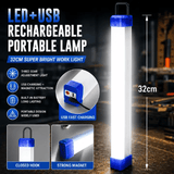 32cm Compact LED Lantern Rechargeable USB Camping Emergency High Brightness Magnetic Base