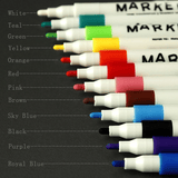 Kids Acrylic Paint Marker Pens Set 12 Colors Waterproof Art Markers for Rock Ceramic Glass Wood