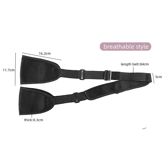 Arm Sling Adjustable Shoulder Immobilizer Support Strap Black