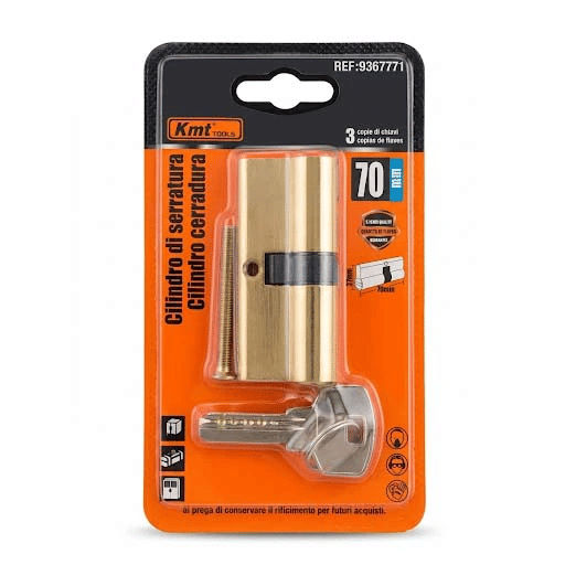 70mm Solid Brass Double Cylinder Door Lock Anti-Bump Anti-Drill Anti-Pick Mortise with 3 Keys High-Security for Wooden Metal UPVC Composite Patio French Doors