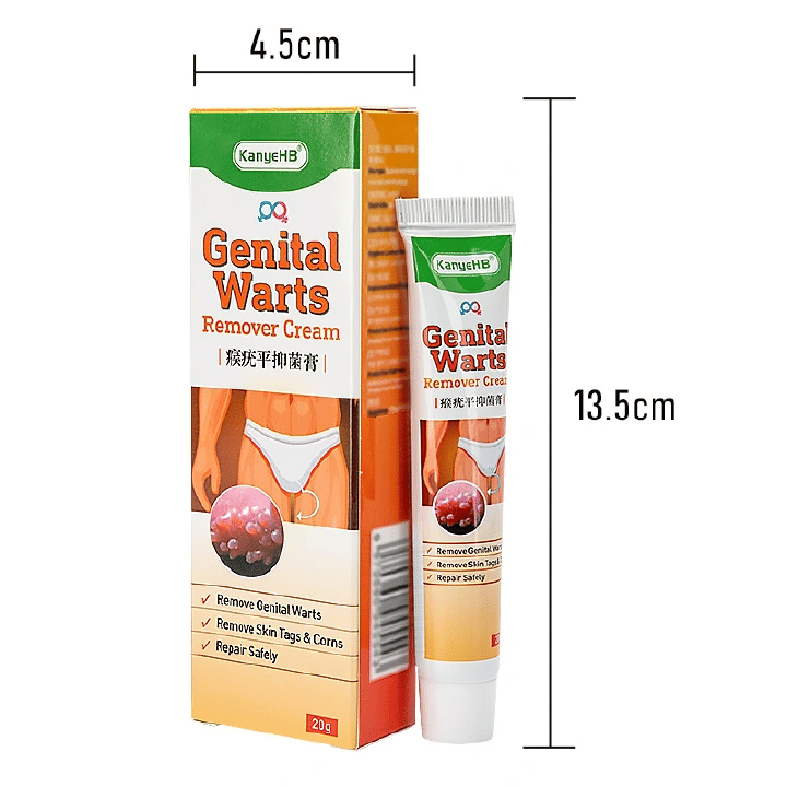Genital Warts Remover Antibacterial Treatment Cream 20g