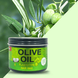 Aoyi Plastotype Olive Oil Hair Edge Control Wax 5.07 fl oz Professional Salon Curly Hairstyle Infused with Coconut Oil
