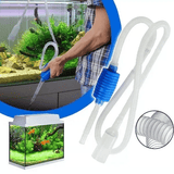 Aquarium Water Changer Pump Fish Tank Syphon Vacuum Gravel Cleaner Semi-automatic Change