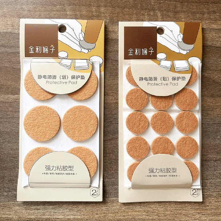 Furniture Pads Floor Protector Soundproof Chair Sofa Table Foot Mat Felt Self-Adhesive Non-Slip Leg Pad