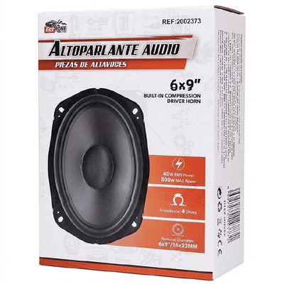 6x9 Inch Car Speaker 800W Max Power Universal Automotive Audio Music Stereo Magnetic HiFi Component Built-In Compression Driver Horn