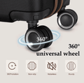 2pcs Replacement Suitcase Wheels 45x85mm Pin Type Plastic DIY Repair Spinner Luggage Roller