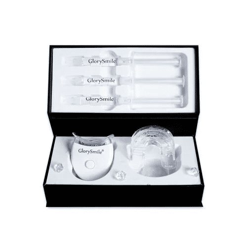 Glorysmile 5 Blue LED Teeth Whitening Kit 35% Carbamide Peroxide Gel 3 Syringes Home Dental Bleaching