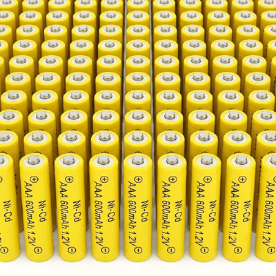 Ni-CD AAA Rechargeable Battery 600mAh 1.2V for Camera 1-100 Pieces