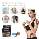 Kinesiology Tape 5cm x 5m Cotton Spandex Athletic Muscle Support for Knee Ankle Shoulder