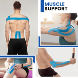 Kinesiology Tape 5cm x 5m Cotton Spandex Athletic Muscle Support for Knee Ankle Shoulder