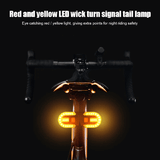 Wireless Remote Control Bike Tail Light USB Rechargeable Waterproof
