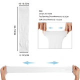 Newbee 1 Pair UV Sun Protection Cooling Arm Sleeves Summer Skin Protective