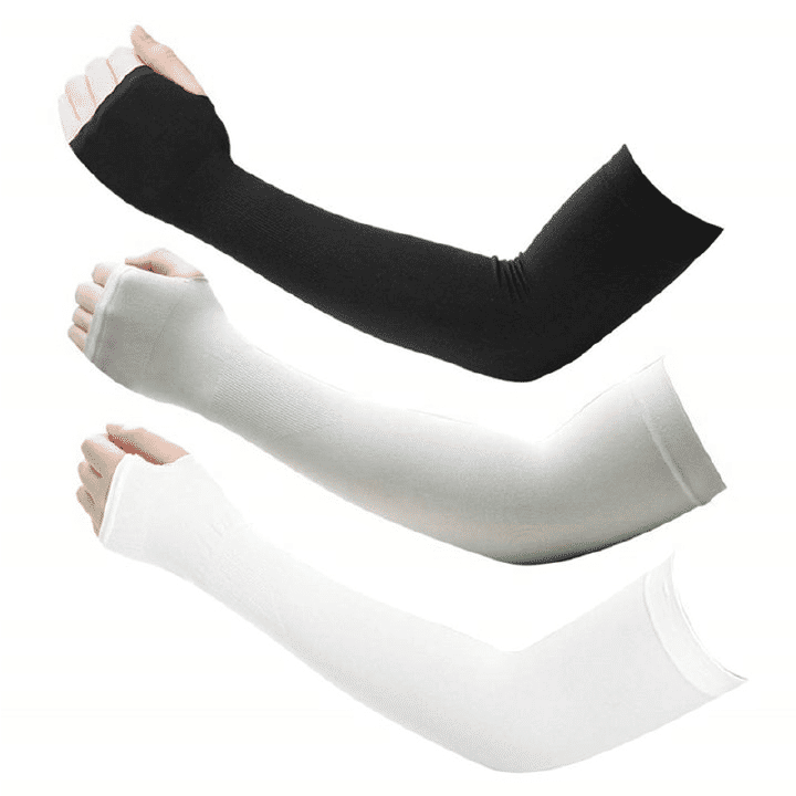 Newbee 1 Pair UV Sun Protection Cooling Arm Sleeves Summer Skin Protective