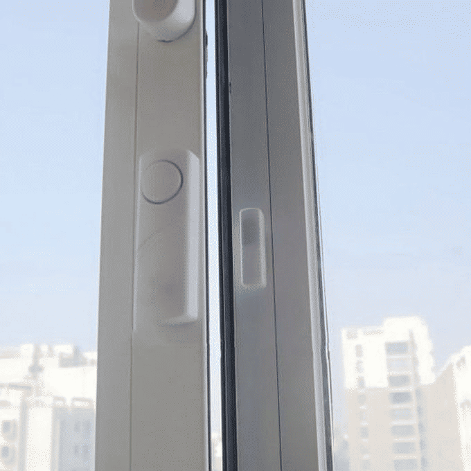 Wireless Door Window Security Alarm Magnetic Sensor 80dB White