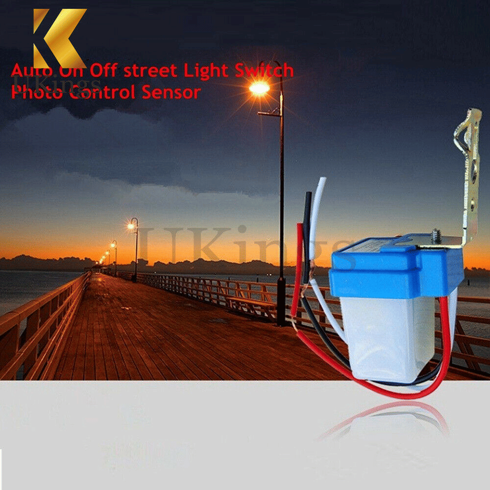 Automatic Street Light Switch Photo Control Sensor 220V 10A