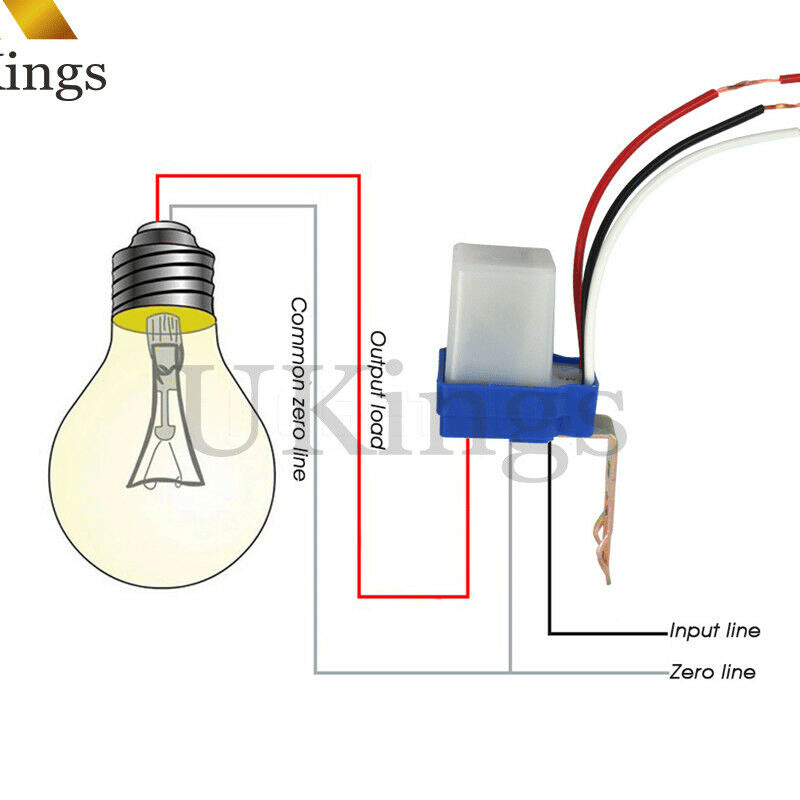 Automatic Street Light Switch Photo Control Sensor 220V 10A