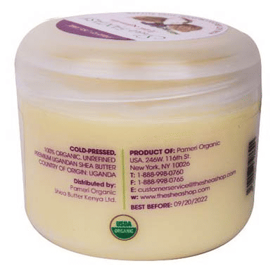 Shea Fantasy Pure East African Organic Shea Butter Lavender 250g