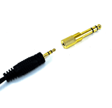 6.5mm Male to 3.5mm Female Audio Adapter Gold Plated