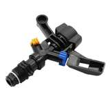 Black Plastic Impact Farm Irrigation Sprinkler Adjustable 0-360 Pattern