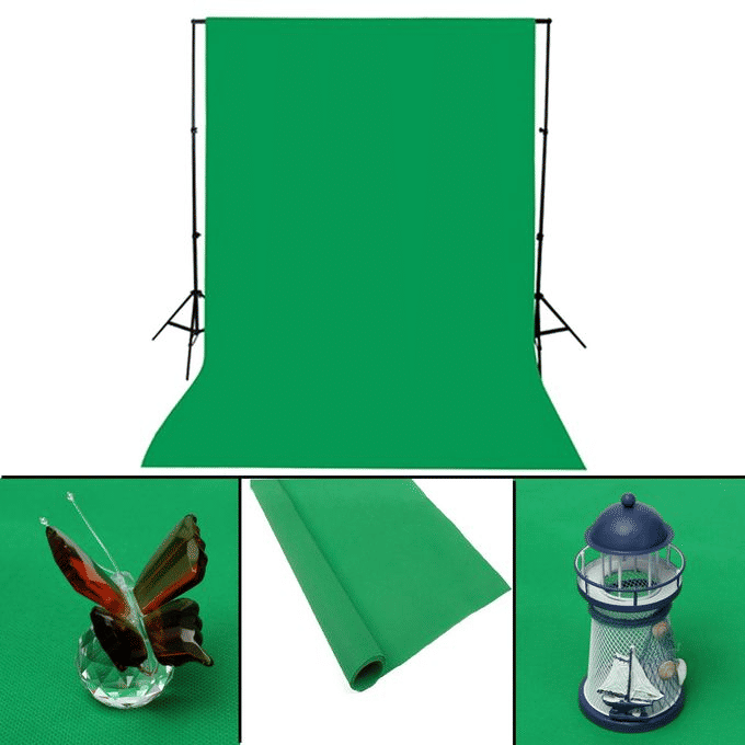 Green Screen Backdrop Photography Background 1.6m x 3m for Studio
