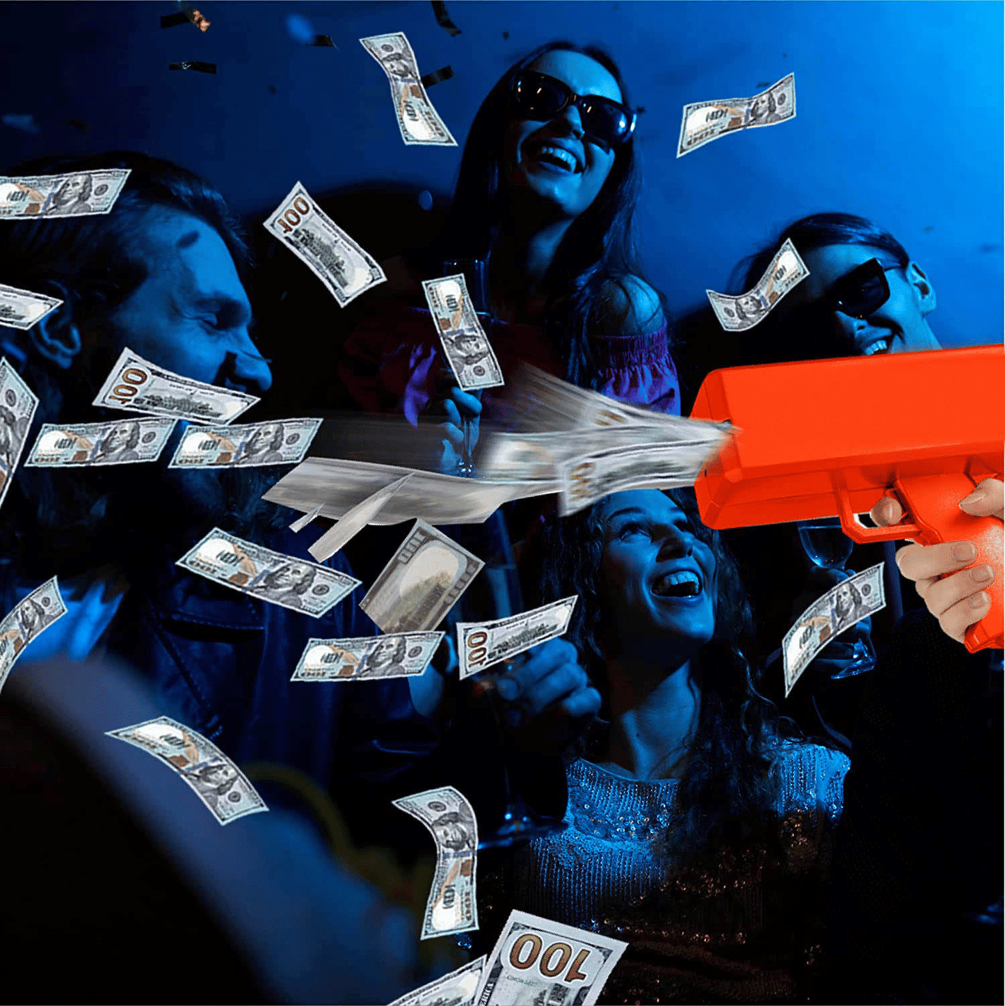 Money Shooter Gun Prop Pistol for Parties and Events