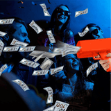 Money Shooter Gun Prop Pistol for Parties and Events