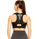 SPOSAFE Adjustable Back Shoulder Posture Corrector Belt Clavicle Spine Support