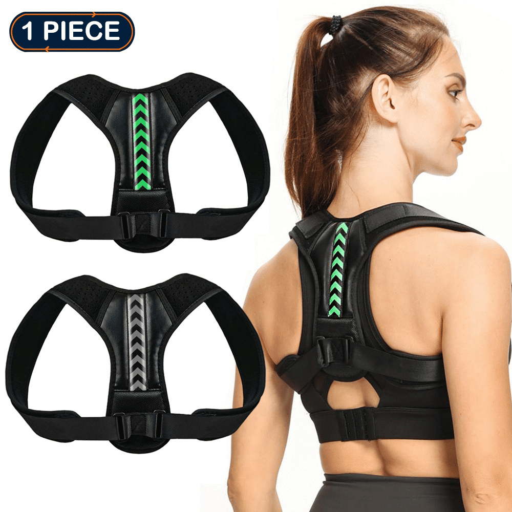 SPOSAFE Adjustable Back Shoulder Posture Corrector Belt Clavicle Spine Support
