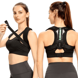 SPOSAFE Adjustable Back Shoulder Posture Corrector Belt Clavicle Spine Support