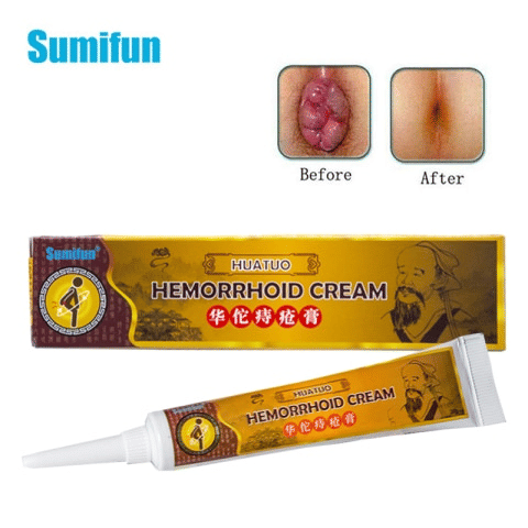 Sumifun Herbal Hemorrhoid Relief Cream Anal Fissure Ointment 20g