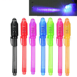 Luminous Invisible Ink UV Light Pen Drawing Toy Set