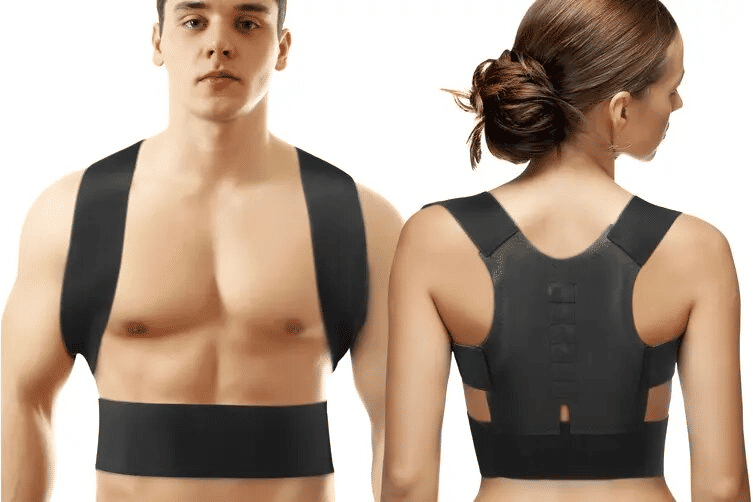 Magnetic Posture Corrector Back Support Brace Vest Adjustable