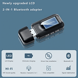 Bluetooth 5.0 2-in-1 Transmitter and Receiver Audio Adapter RT11