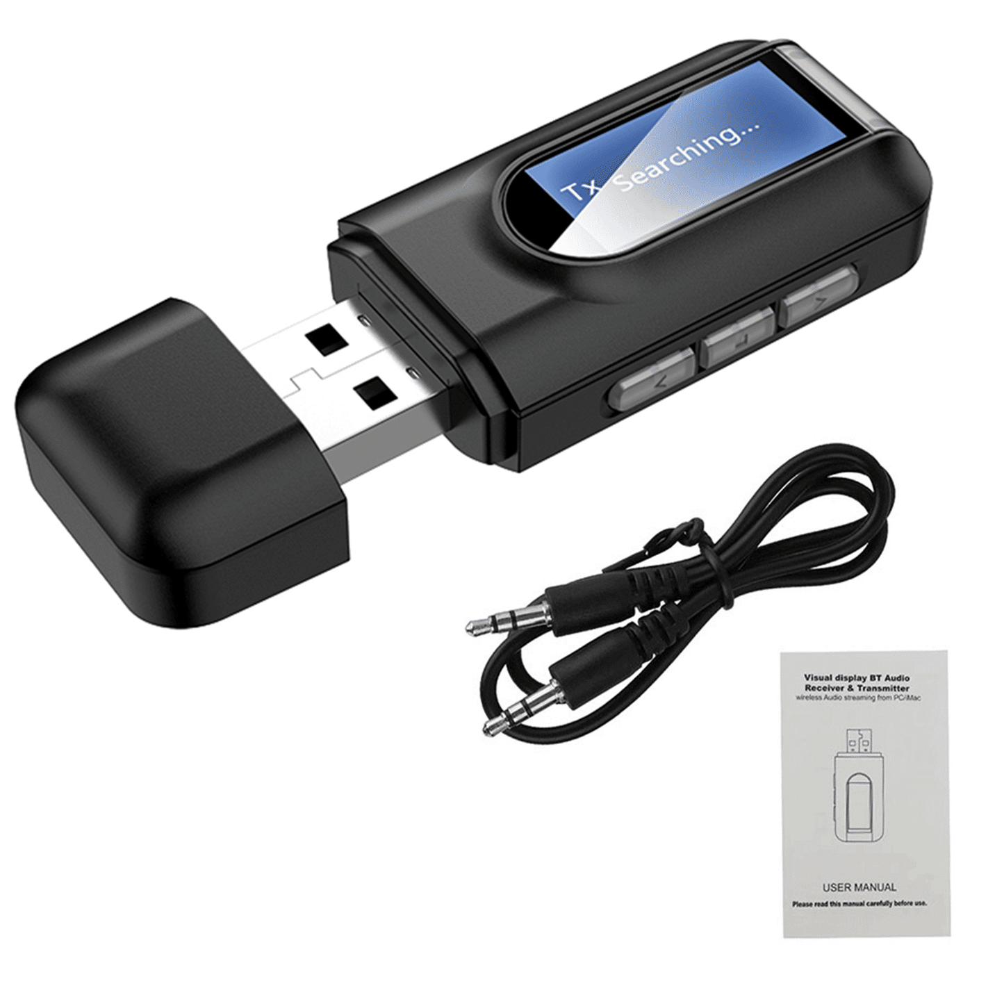 Bluetooth 5.0 2-in-1 Transmitter and Receiver Audio Adapter RT11