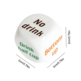 Drinking Dice Rolling Game Decider Acrylic Adult Party Dice
