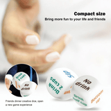 Drinking Dice Rolling Game Decider Acrylic Adult Party Dice