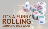 Drinking Dice Rolling Game Decider Acrylic Adult Party Dice