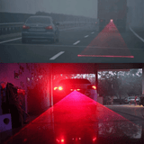 Anti-Collision Laser Fog Light LED Vehicle Warning Lamp Black