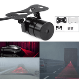 Anti-Collision Laser Fog Light LED Vehicle Warning Lamp Black