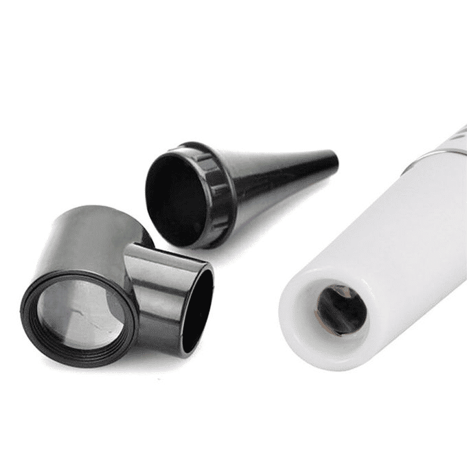 LED Mini Electric Otoscope with 3x Magnification for Ear Diagnosis