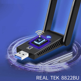 EEEkit 1300Mbps 2-in-1 Dual Band WiFi Bluetooth 5.0 Adapter