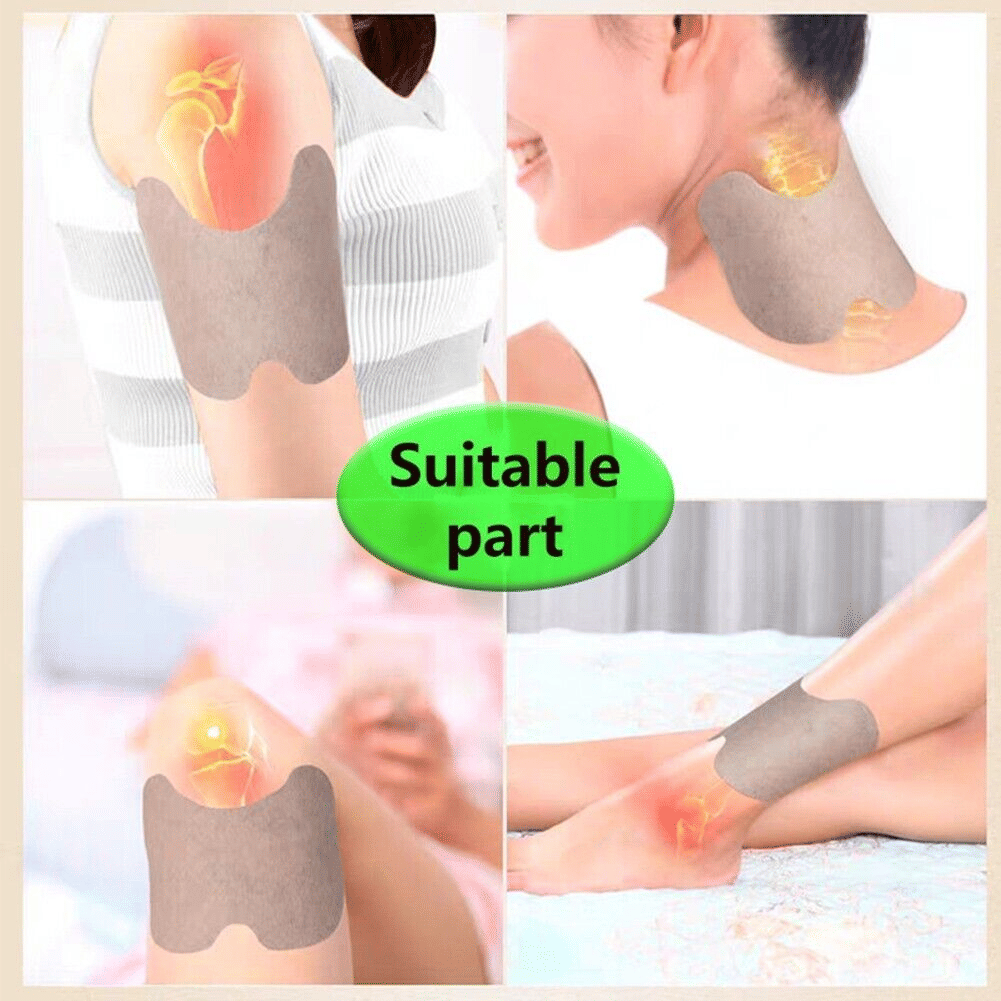 KanyeHB Knee Pain Relief Plaster 12 Pieces Wormwood Extract Patch