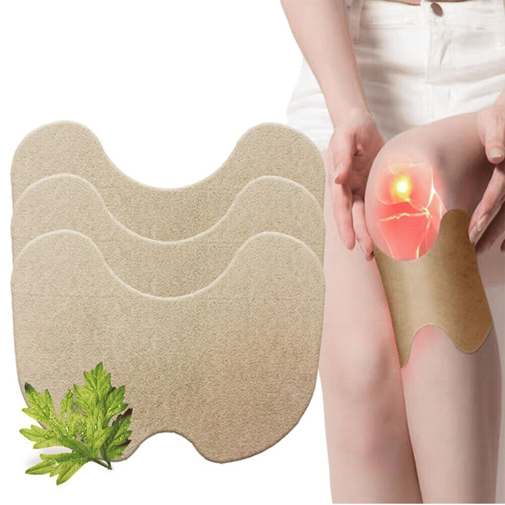 KanyeHB Knee Pain Relief Plaster 12 Pieces Wormwood Extract Patch