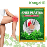 KanyeHB Knee Pain Relief Plaster 12 Pieces Wormwood Extract Patch