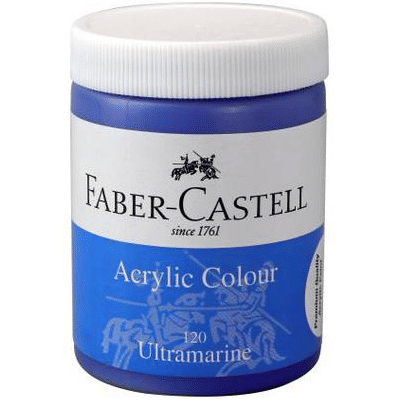 Faber-Castell Premium Quality Acrylic Paint 140ml Ultramarine Tube