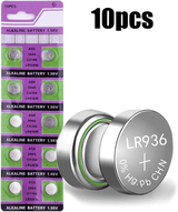 AG9 LR936 394 Button Cell Watch Batteries 1.55V 10 Pack