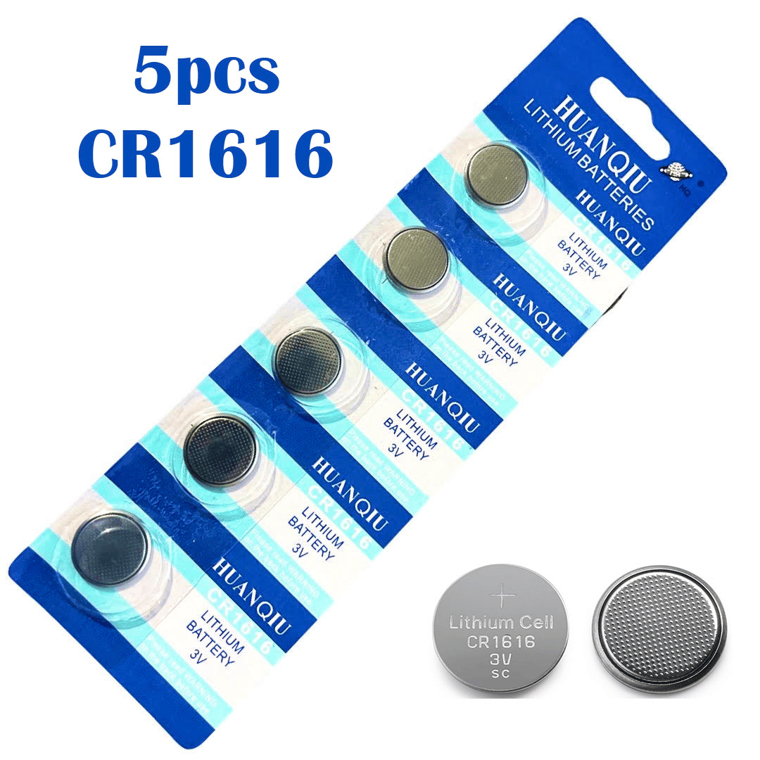 Generic CR1616 3V Lithium Coin Cell Battery 5-Pack