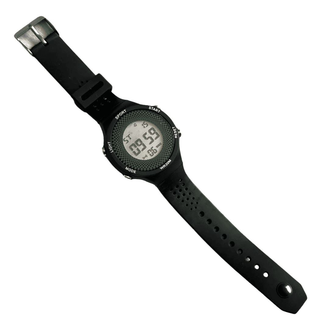 Waterproof Digital Sport Watch Silicone Unisex Quartz Athletic Timepiece