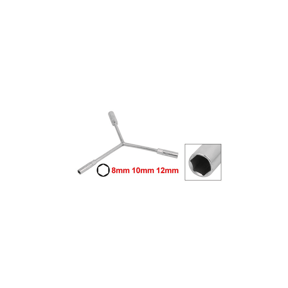 Y-Shaped Hexagonal Socket Wrench Spanner 8mm 10mm 12mm