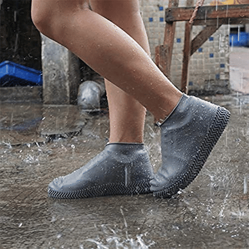 Silicone Waterproof Shoe Covers Non-slip Portable Rain Boots